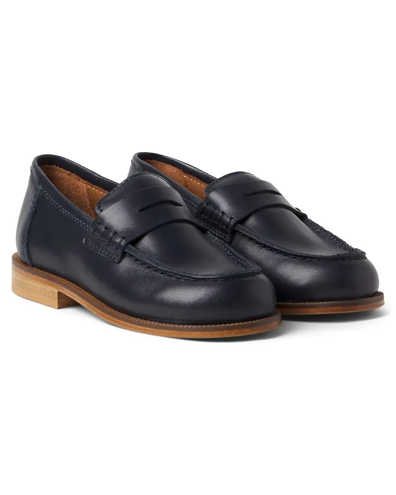 Pepe Jeans PèPè Loafers aus Leder Blau