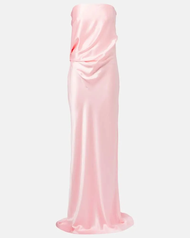The Sei Robe aus Seide Pink