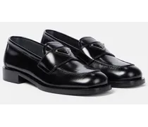 Loafers aus Leder