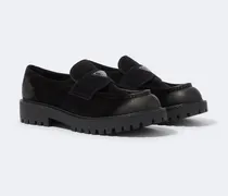 Loafers aus Veloursleder