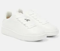 Sneakers Box aus Leder