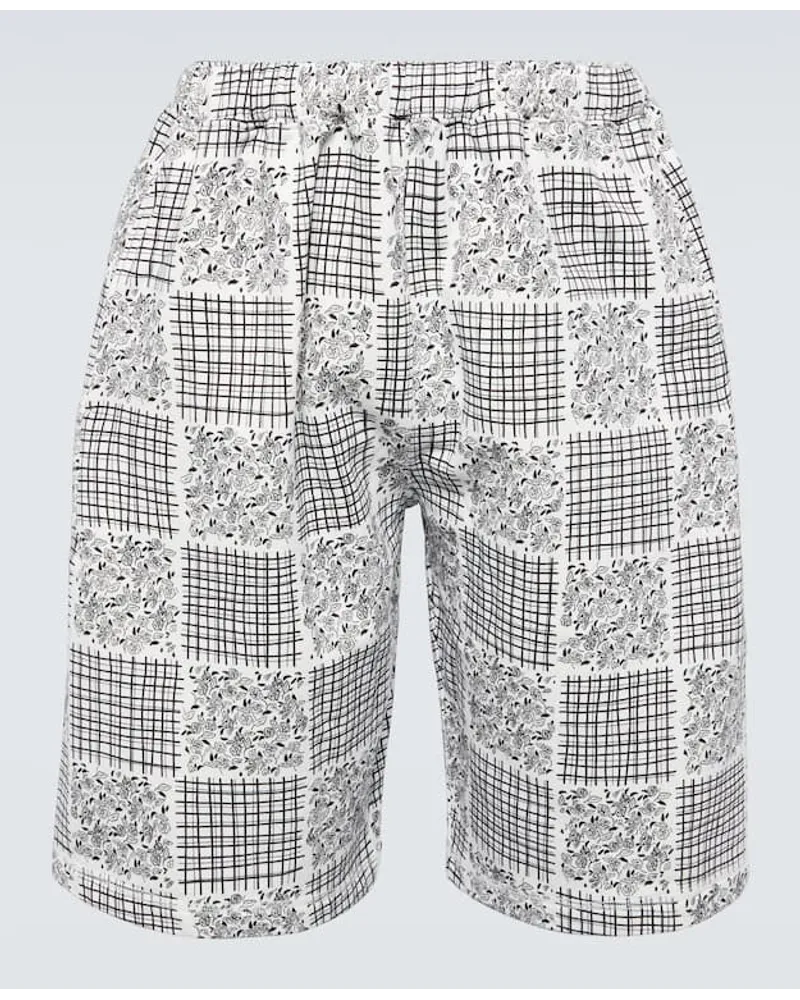 Kenzo Shorts aus Baumwolle Weiss