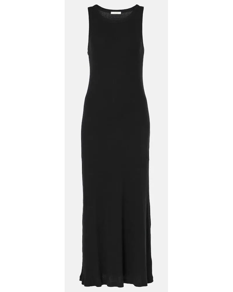 The Row Maxikleid Yule aus Baumwolle Schwarz