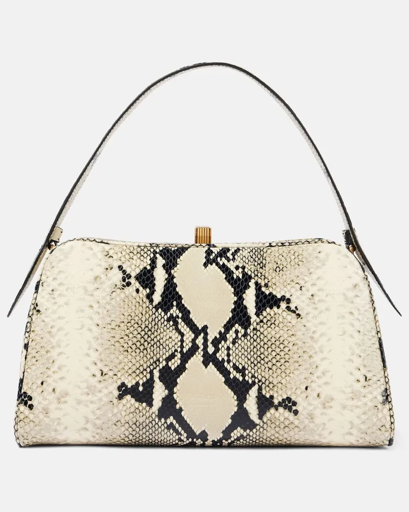 KHAITE Schultertasche Cate aus Leder Multicolor