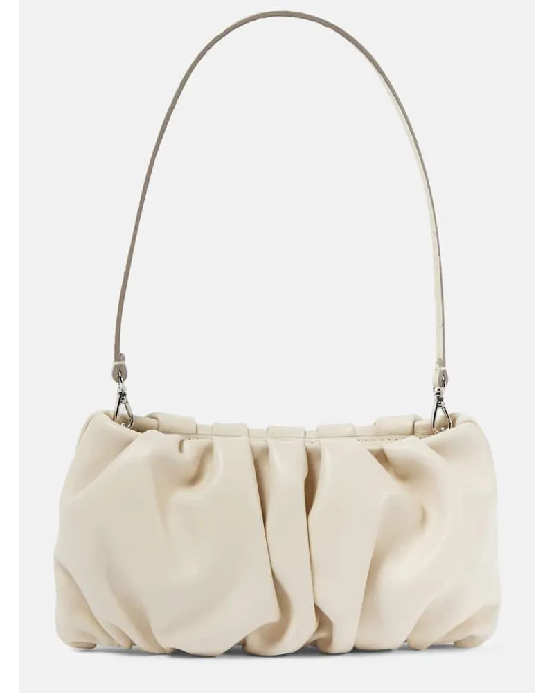 STAUD Schultertasche Bean aus Leder Nude