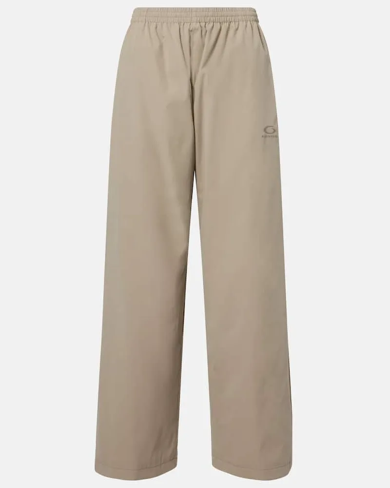 Balenciaga Weite Oversize-Jogginghose Beige
