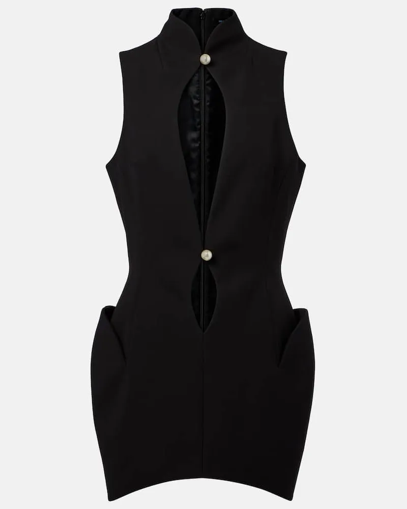 Thierry Mugler Minikleid Schwarz