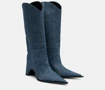 Westernstiefel Bridge aus Denim