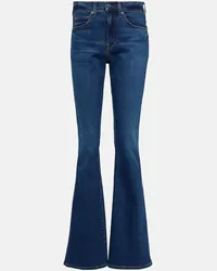 Veronica Beard High-Rise Jeans Beverly Blau