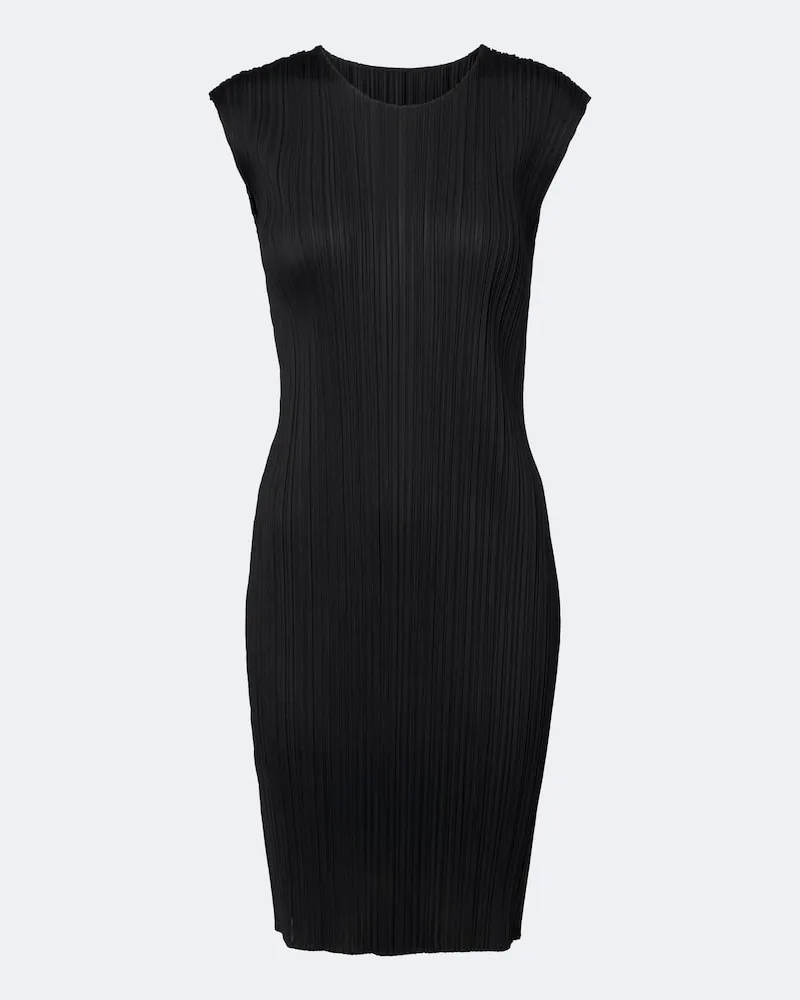 Issey Miyake Minikleid Basics Schwarz