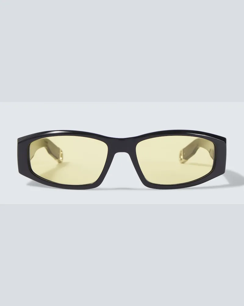 Dior Eckige Sonnenbrille DiorSymbol S1I Schwarz