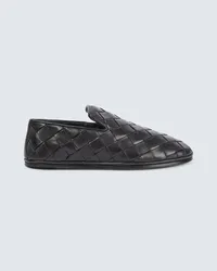 Bottega Veneta Slip-Ons Sunday aus Leder Schwarz