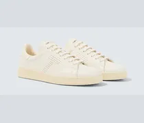 Sneakers Warwick aus perforiertem Leder