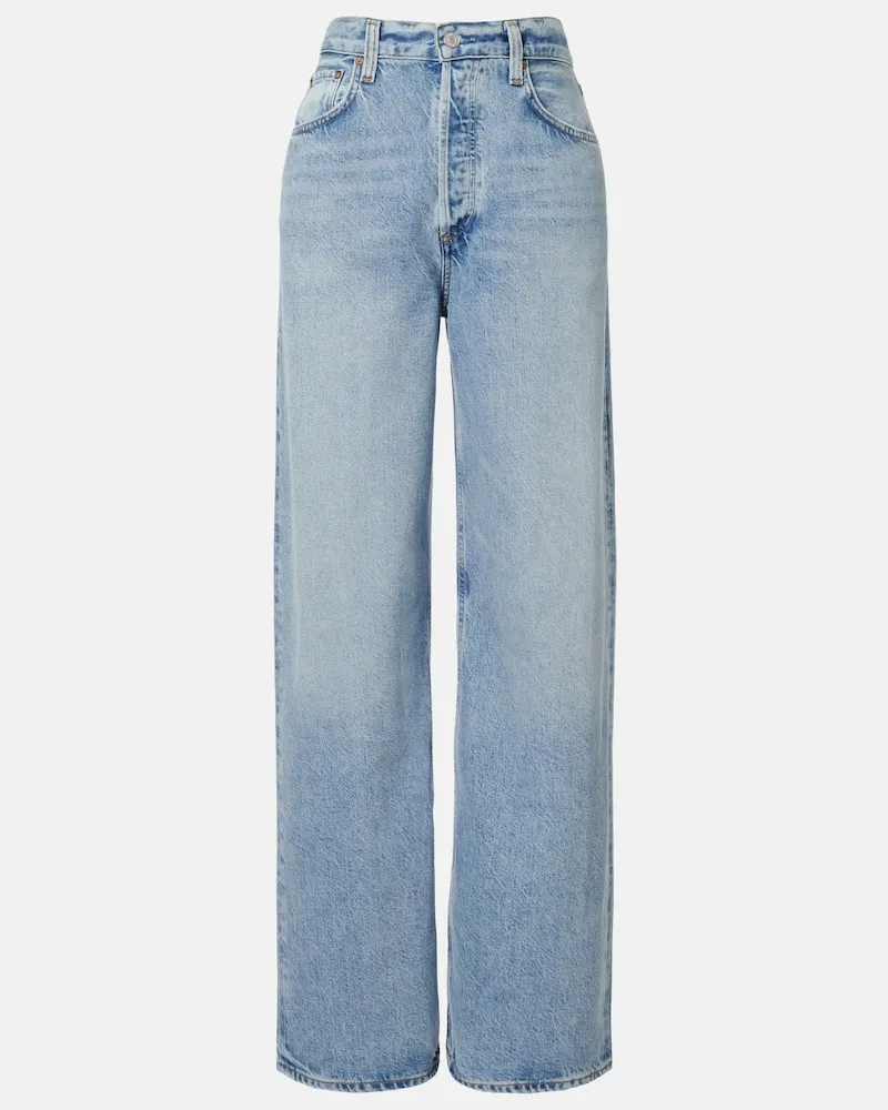 AGOLDE Jeans Low Slung Baggy Blau