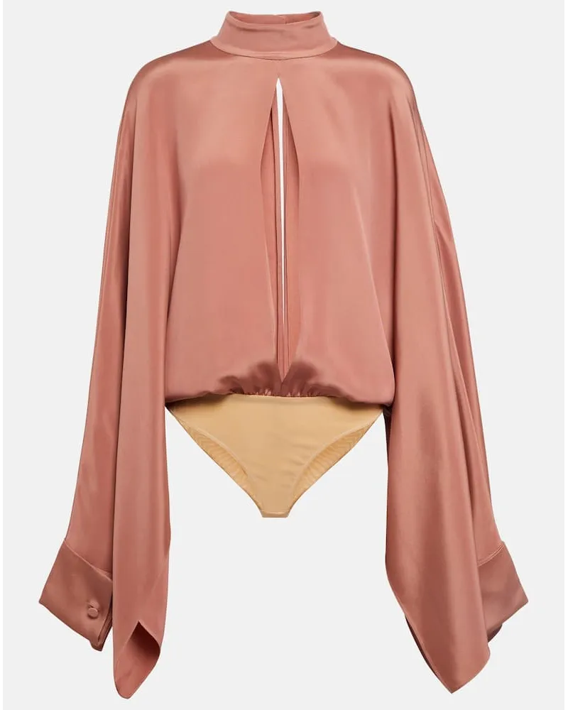 Tom Ford Body aus Seide Schwarz