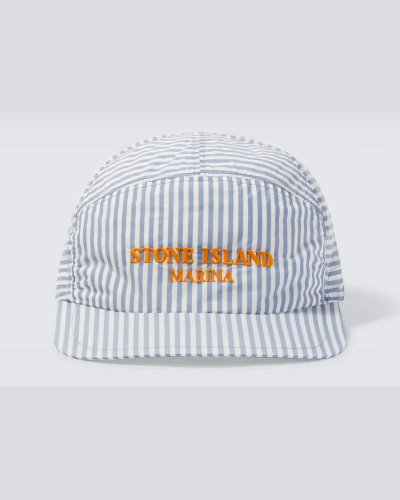 Stone Island Baseballcap Marina Blau