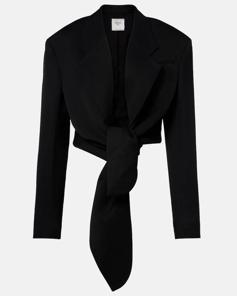 Calvin Klein Cropped-Jacke Petunia Schwarz