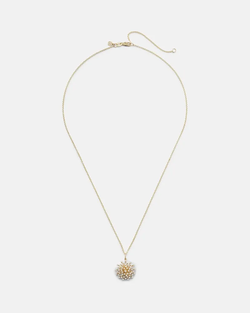 Sydney Evan Halskette aus 14kt Gelbgold mit Diamanten Gold