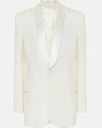 WARDROBE.NYC Release 05 Blazer aus Wolle Weiss