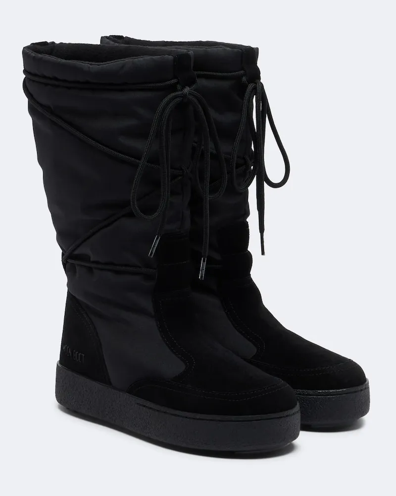 Moon Boot Schneestiefel Ltrack Legacy Schwarz