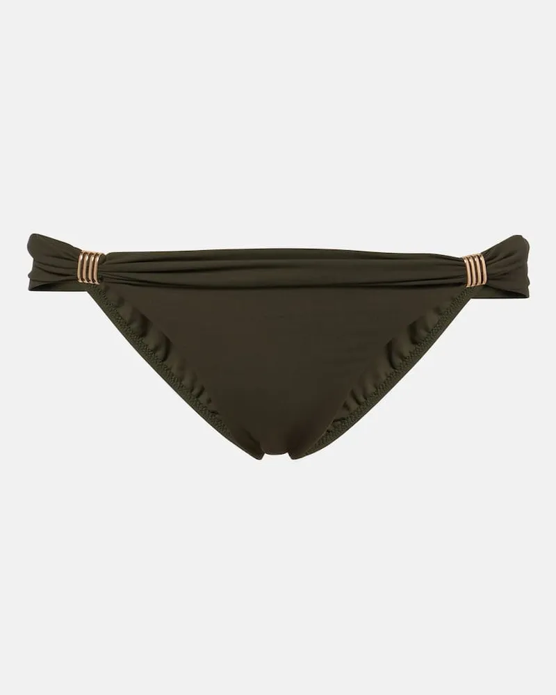 Melissa Odabash Bikini-Höschen Grenada Grün