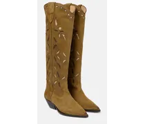 Westernstiefel Denvee aus Veloursleder