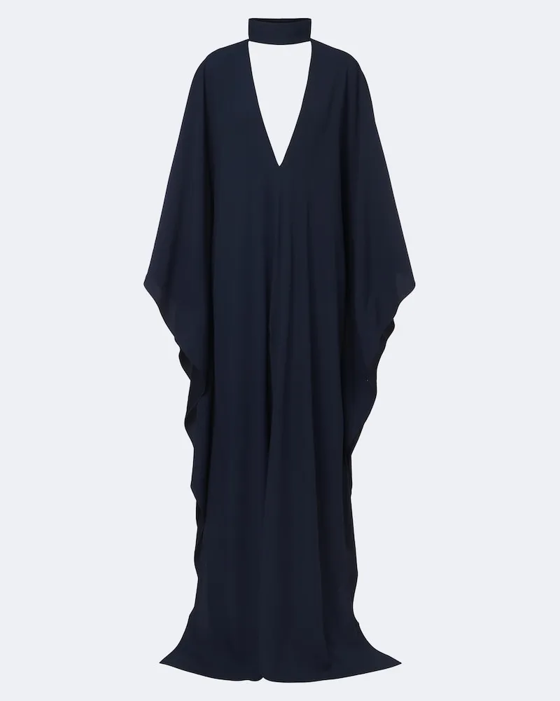 Taller Marmo Kaftan OOO aus Crêpe Cady Blau