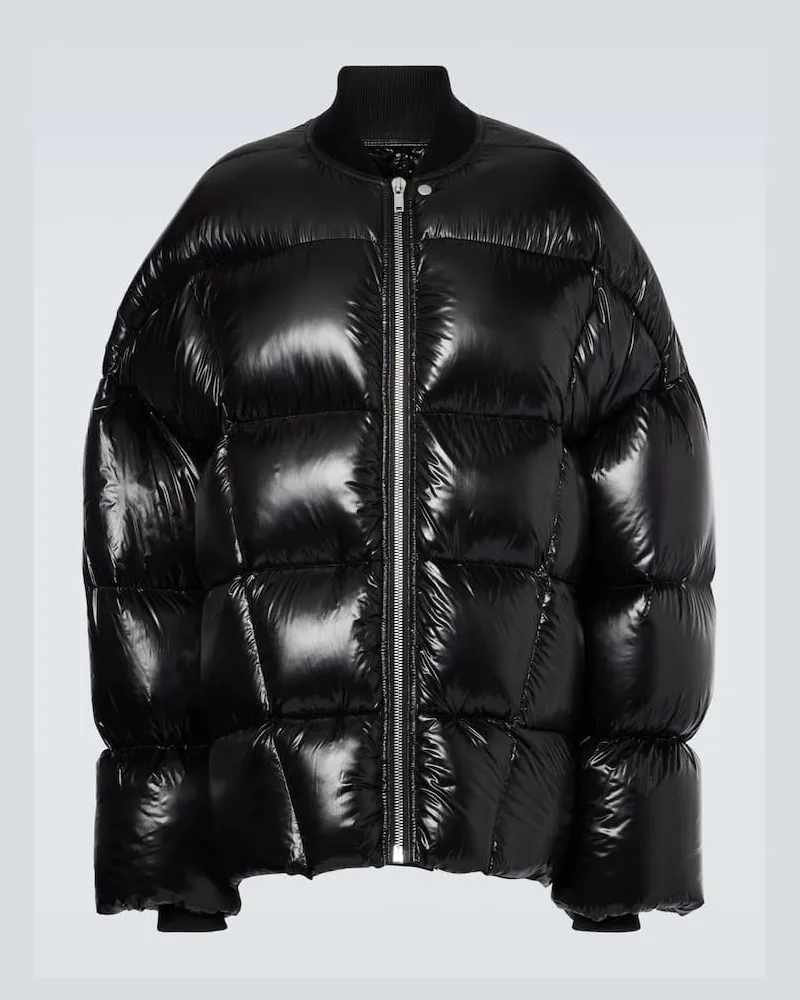 Rick Owens Daunenjacke Schwarz