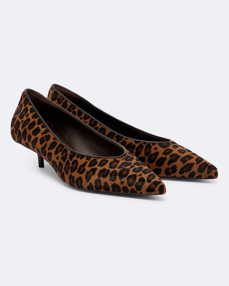 Max Mara Pumps aus Kalbshaar Braun