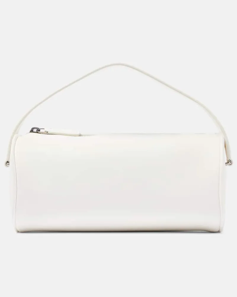 The Row Schultertasche Round '90s aus Leder Weiß