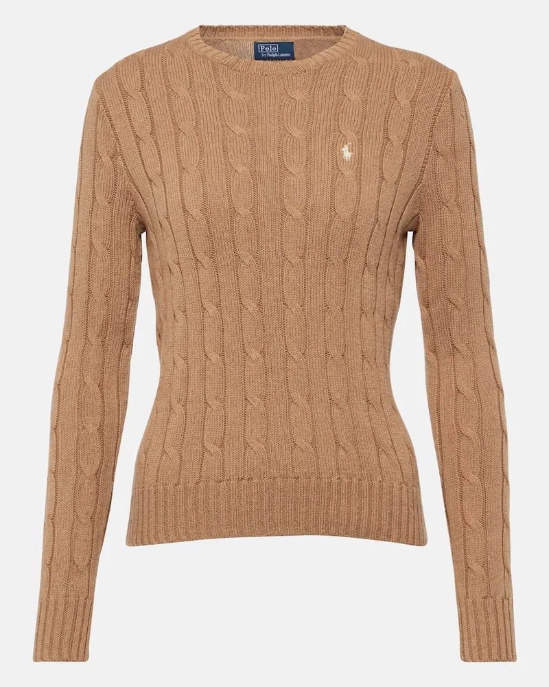Ralph Lauren Pullover aus Baumwolle Nude
