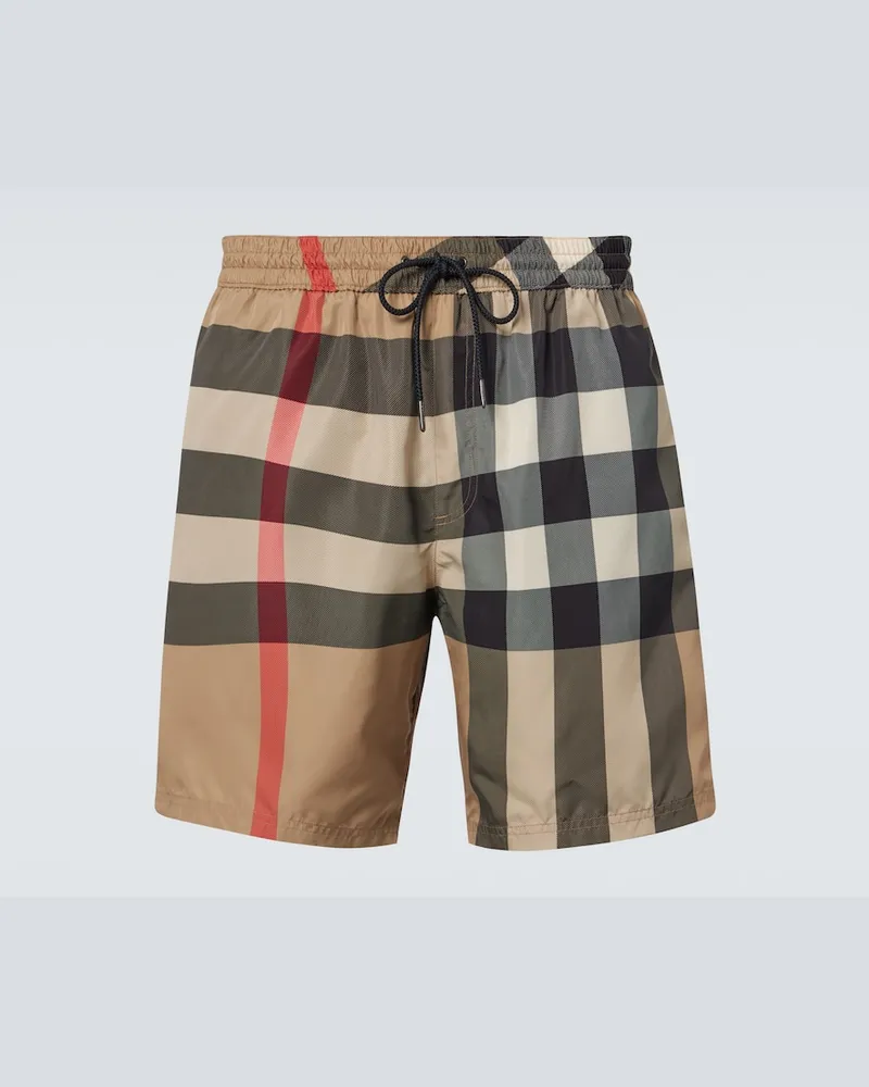 Burberry Badeshorts Burberry Check Beige