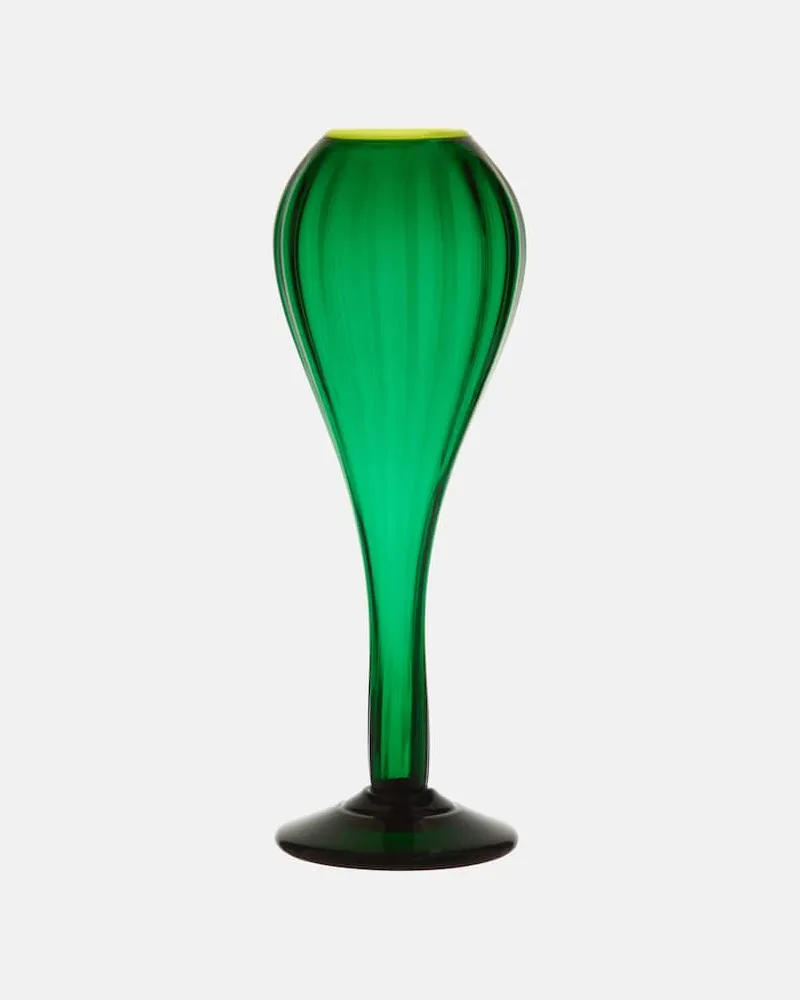 La DoubleJ Vase Scallion Grün