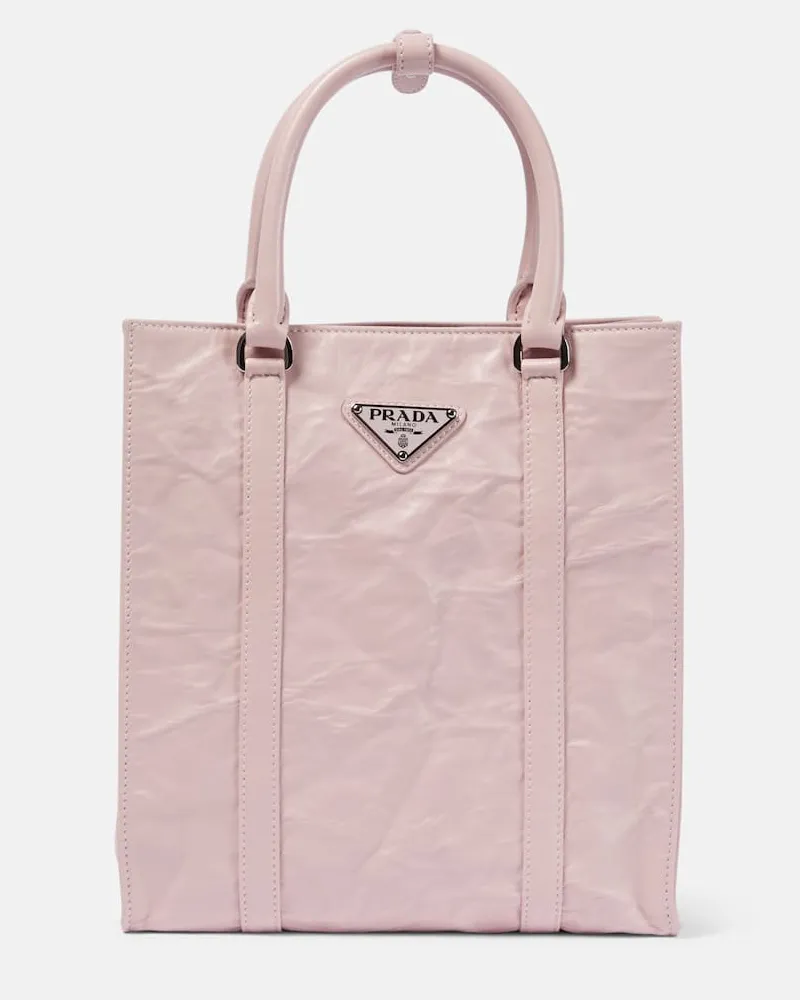 Prada Tote Bag aus Leder Rosa