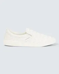 Bottega Veneta Slip-Ons Sawyer aus Leder Weiss