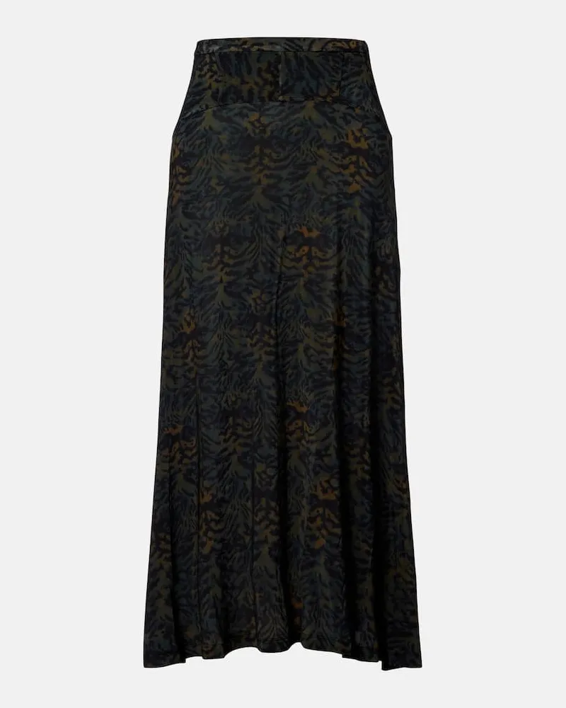 Ulla Johnson Maxirock Paola aus Jersey Multicolor
