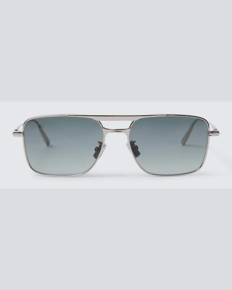 Dior Aviator-Sonnenbrille DiorBlackSuit Silber