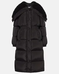 Moncler Daunenmantel Bruneaux Schwarz