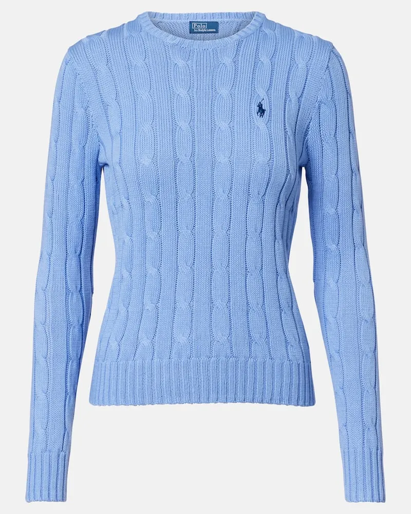 Ralph Lauren Pullover aus Baumwolle Blau