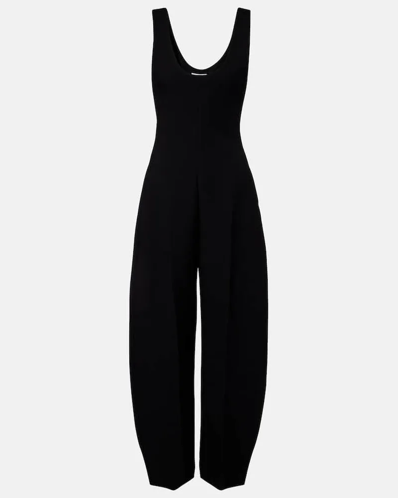 Alaïa Alaïa Jumpsuit aus einem Wollgemisch Schwarz