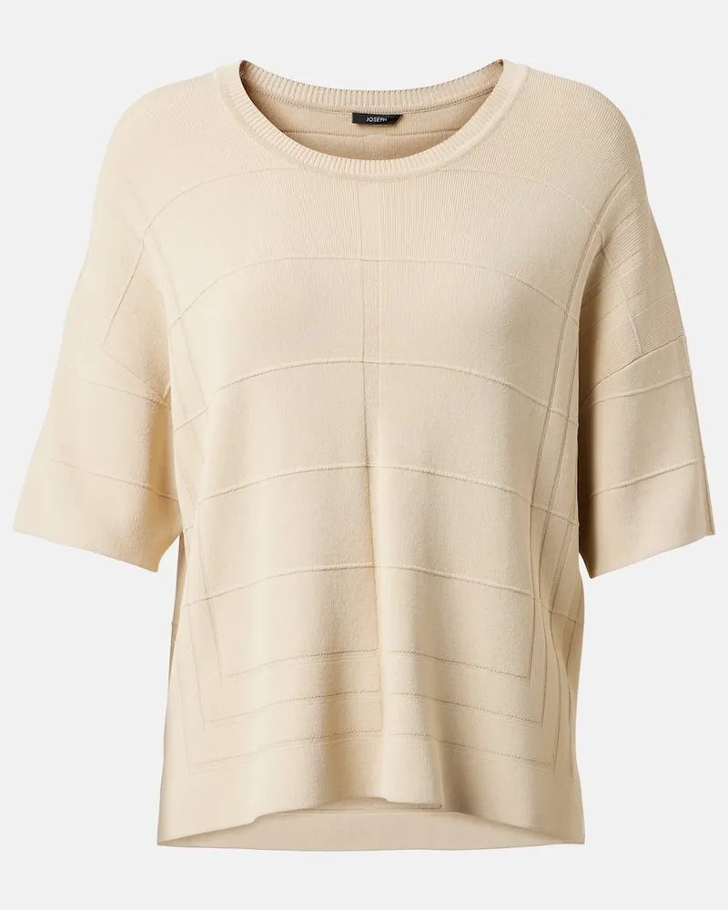 Joseph Top aus Strick Beige