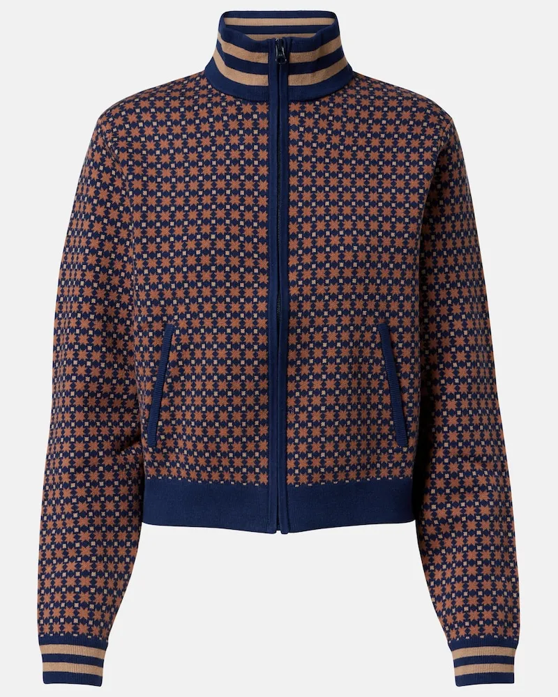 The Upside Pullover Lumière Margot aus einem Baumwollgemisch Blau
