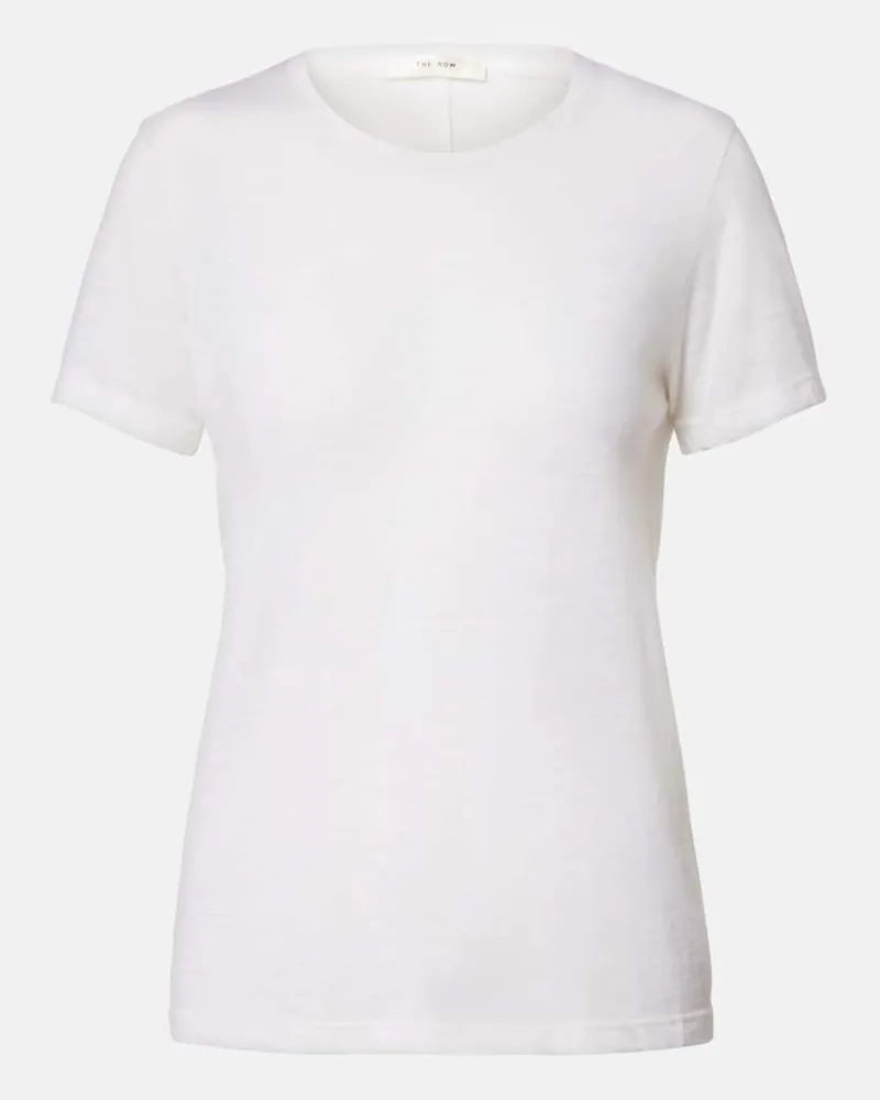 The Row Top Wesler aus Kaschmir Beige