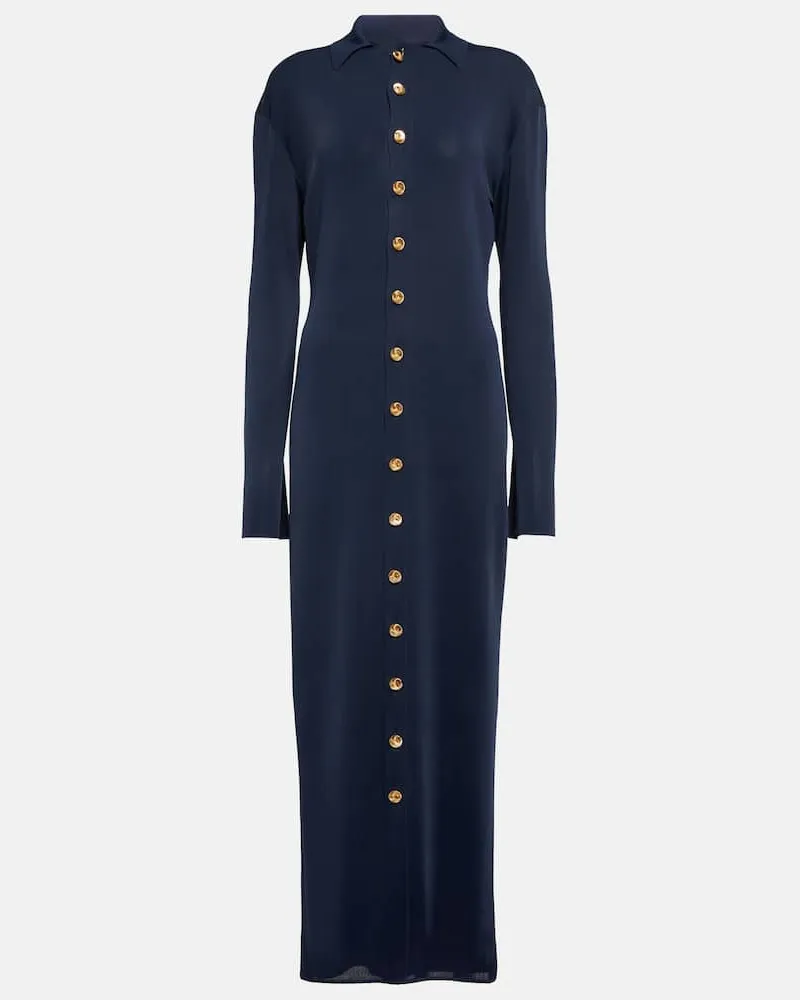 The Row Maxikleid Carmelo Blau