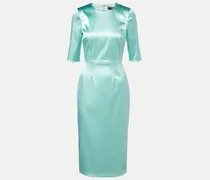 Midikleid aus Satin