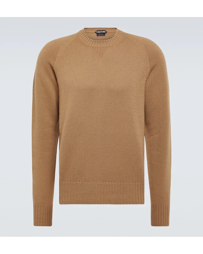 Tom Ford Pullover aus Kaschmir Braun