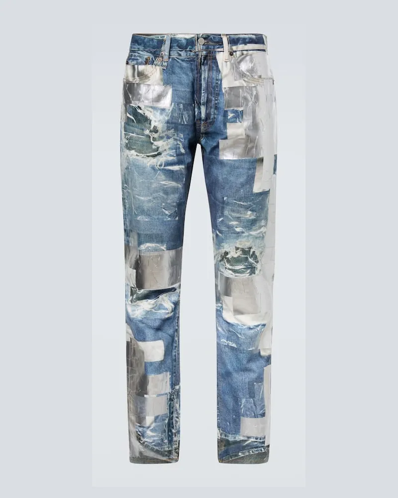 Acne Studios Slim Jeans 1979 Blau