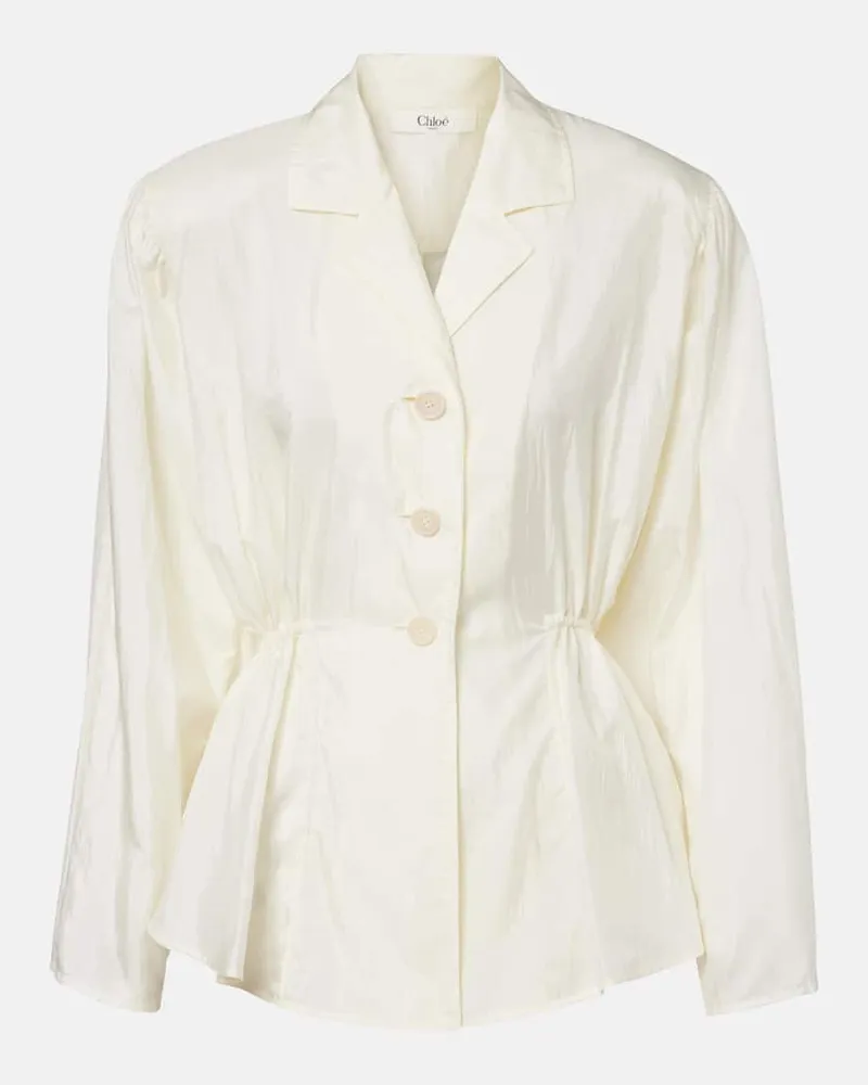 Chloé Chloé Hemd aus Baumwolle Weiß