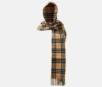 Schal Burberry Check aus Kaschmir