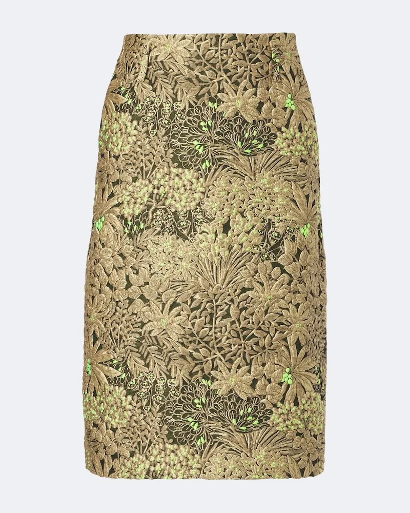 Dries van Noten Midirock Beige